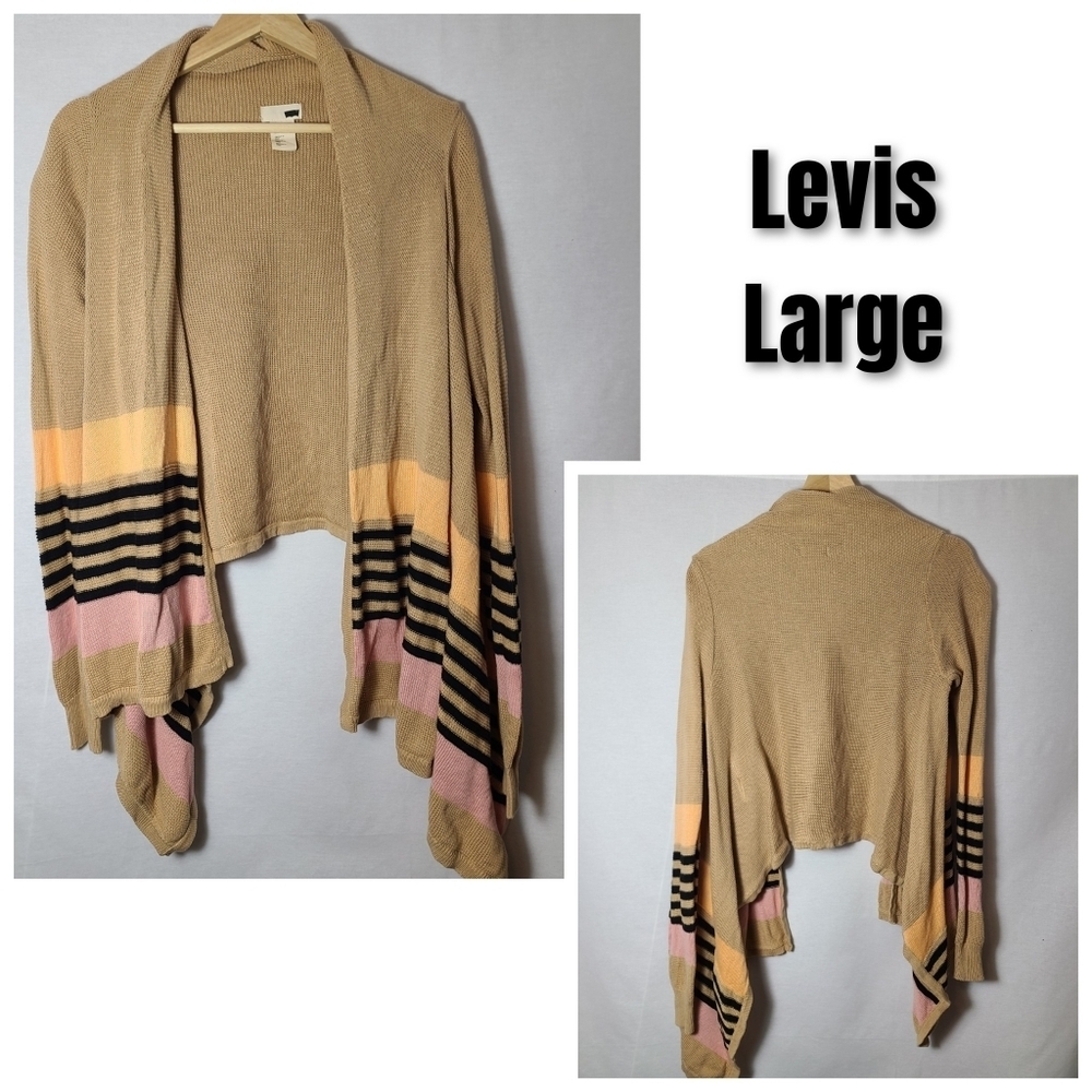 Levis cardigan- Size large